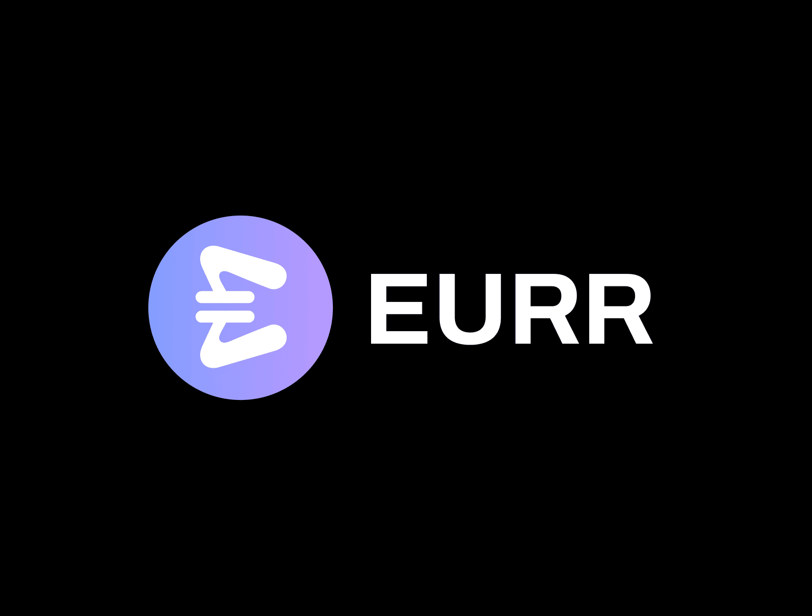 EURR Logo Black background